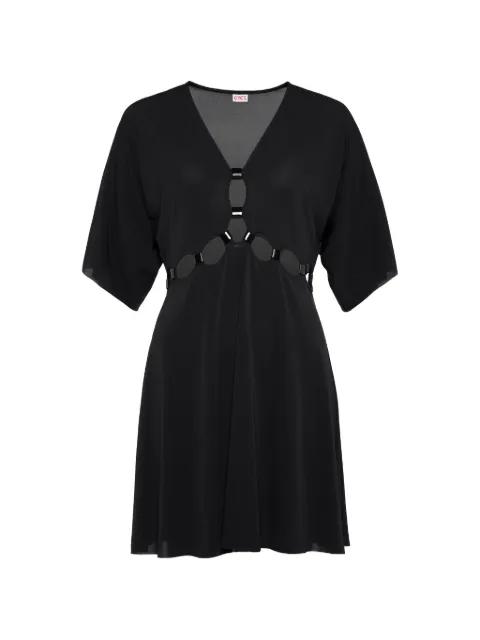 Connection V-neck cutout dress by ERES