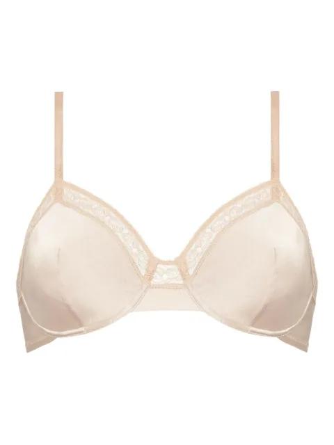 Coquet lace-trimmed full-cup bra by ERES