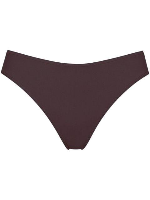 Coulisses high-waisted bikini briefs by ERES