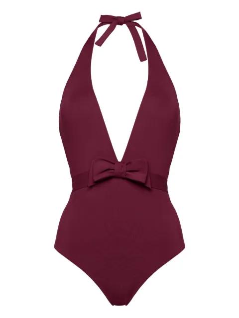 Couture halterneck swimsuit by ERES