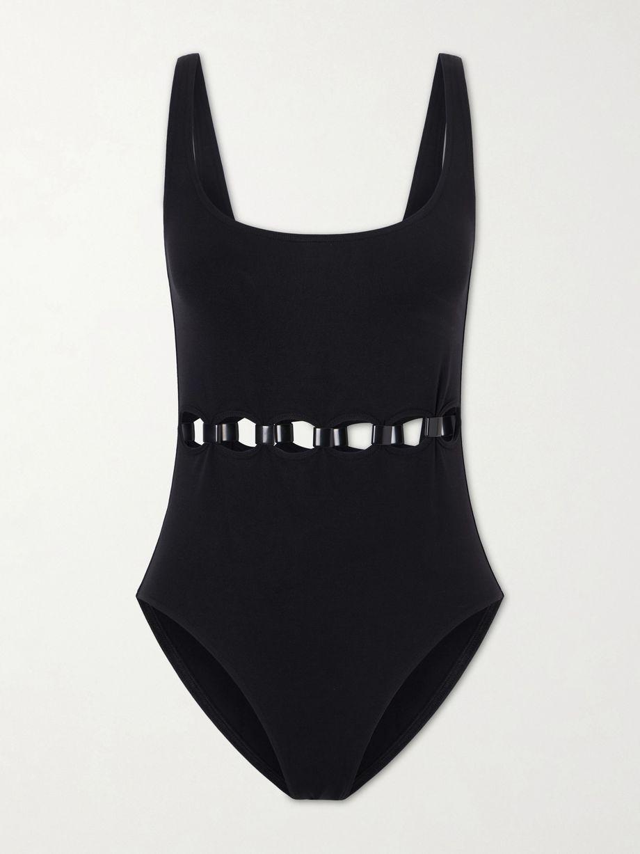 Cutout embellished swimsuit by ERES