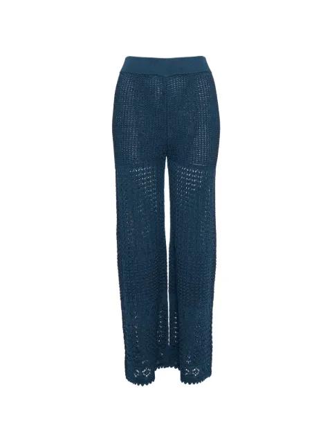 Emblème crochet trousers by ERES