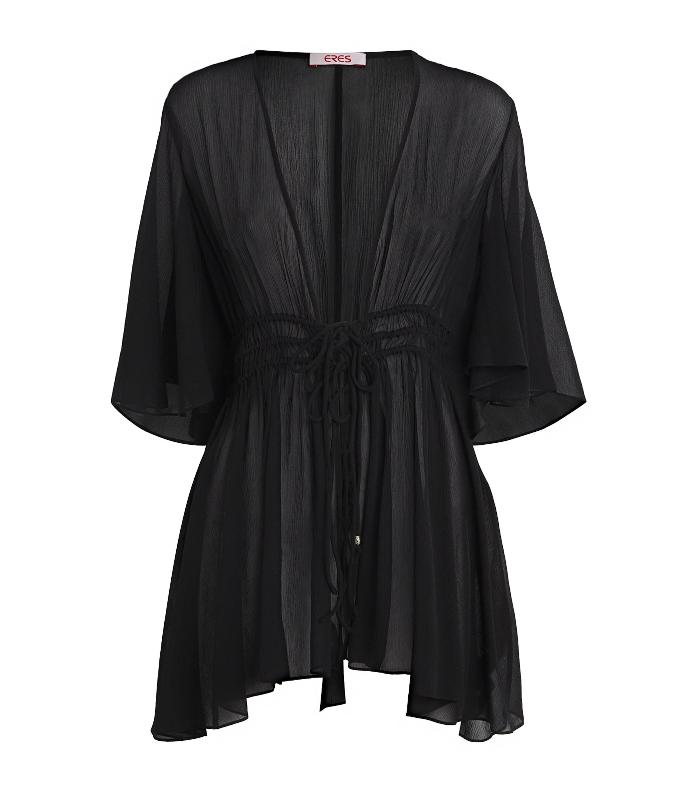 Eres Silk Muslin Operette Short Kaftan by ERES