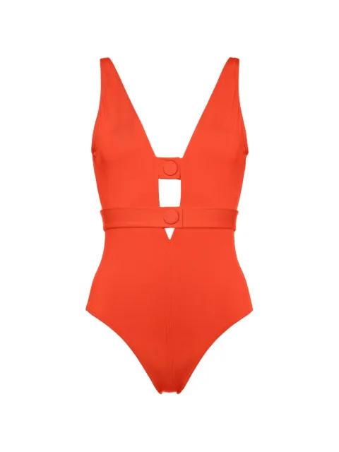 Exception V-neckline swimsuit by ERES