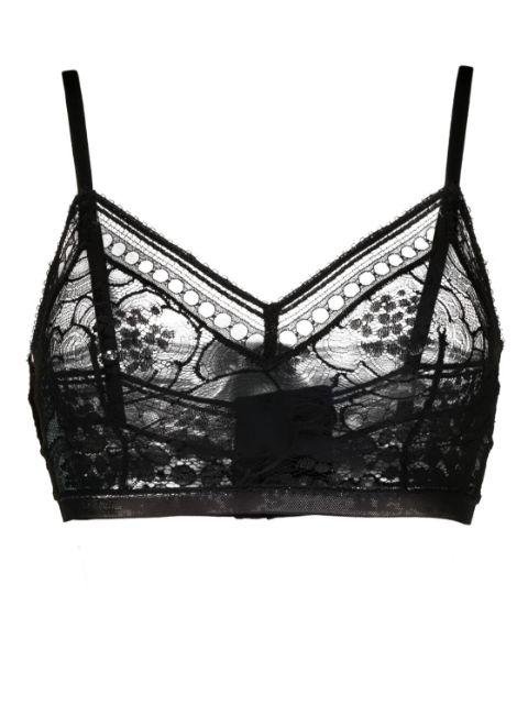Fantaisie floral-lace bra by ERES