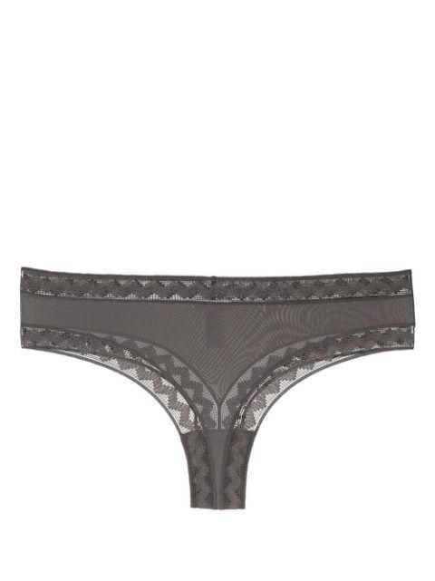 Gabby zigzag-trim Brazilian briefs by ERES