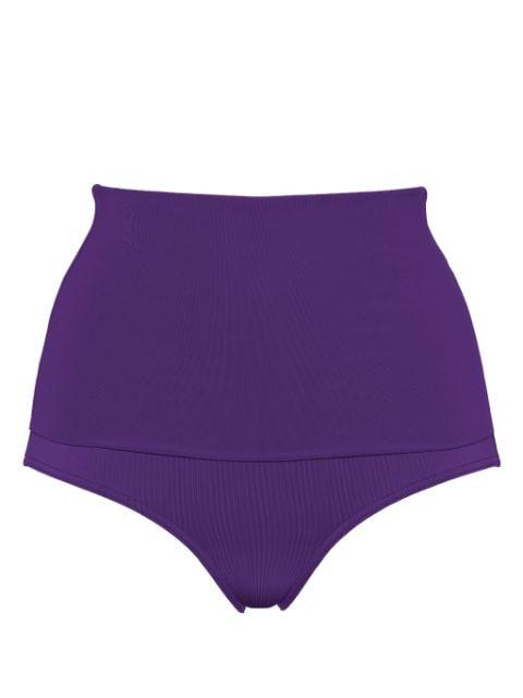 Gredin high-waisted bikini bottoms by ERES