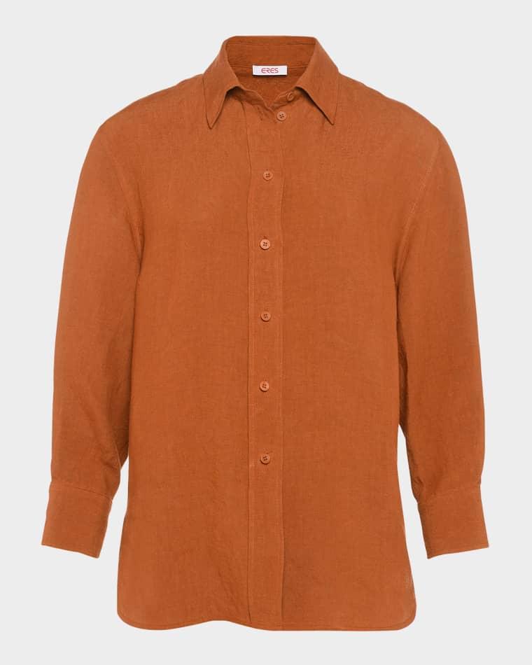 Mignonette Linen Shirtdress by ERES