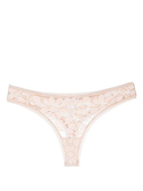Mini Tanga floral lace thong by ERES