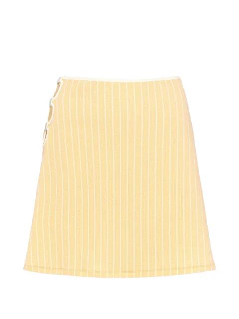 Poolside cut-out mini skirt by ERES