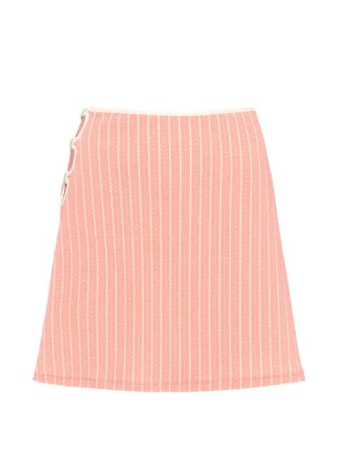 Poolside stripe mini skirt by ERES
