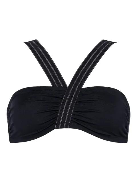 Rendez-vous cross-strap bikini top by ERES