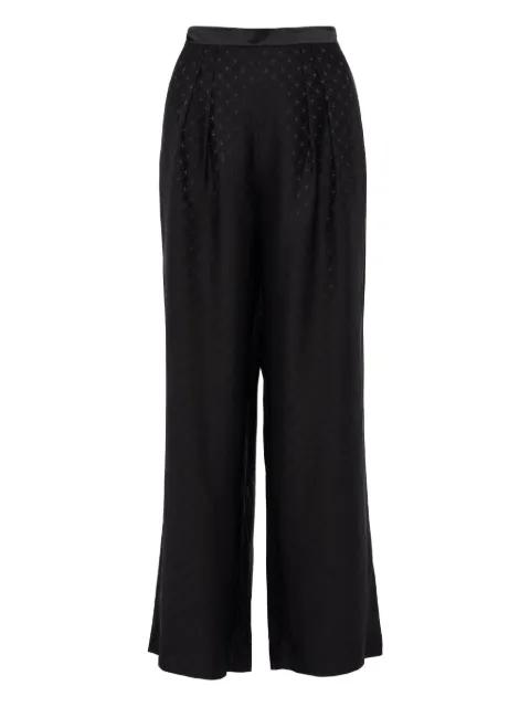 Splendeur geometric-pattern trousers by ERES