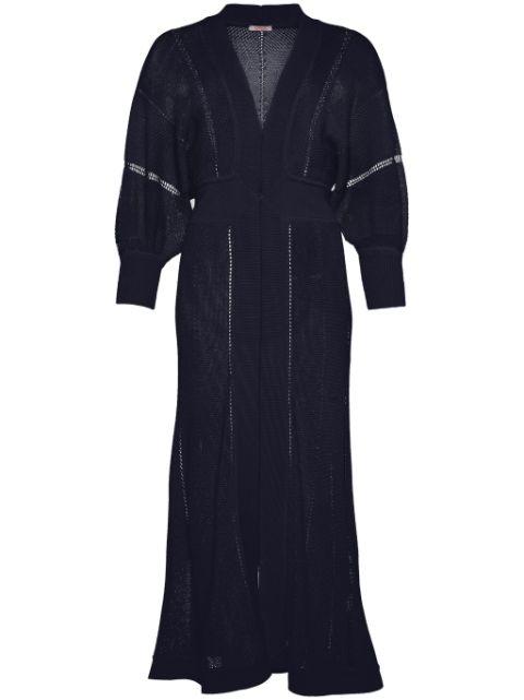 Stella knitted V-neck dress by ERES