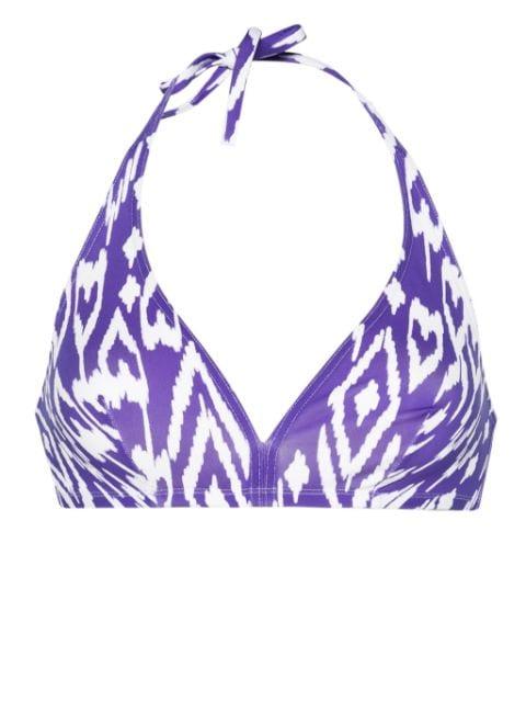 Storm full-cup triangle bikini top by ERES