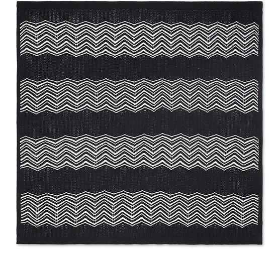 Vinyl square scarf by ERES