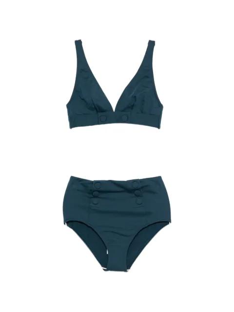 button-detail bikini by ERES
