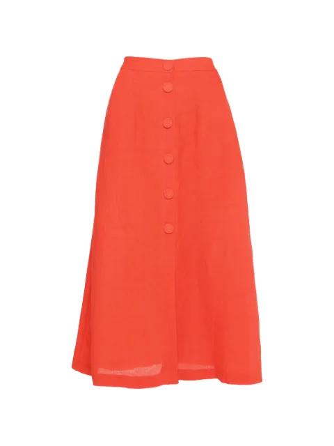buttoned midi skirt by ERES