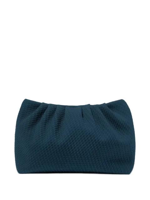 geometric-pattern clutch bag by ERES