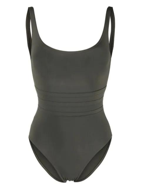 panelled-waist swimsuit by ERES