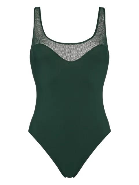 scoop-back one-piece swimsuit by ERES