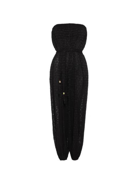 strapless metallic jumpsuit by ERES