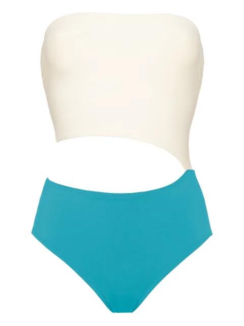 two-tone swimsuit by ERES
