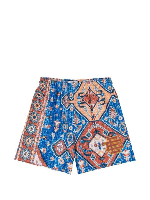 EE Basic Rug-print shorts by ERIC EMANUEL