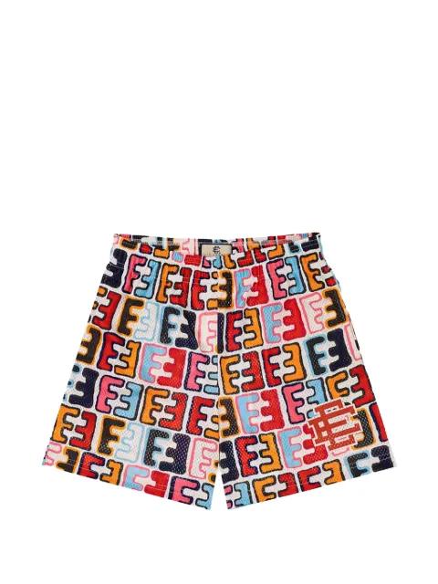 Jake Clark logo-print mesh shorts by ERIC EMANUEL
