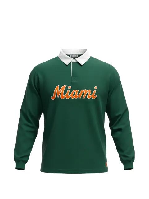 Miami long-sleeve polo shirt by ERIC EMANUEL