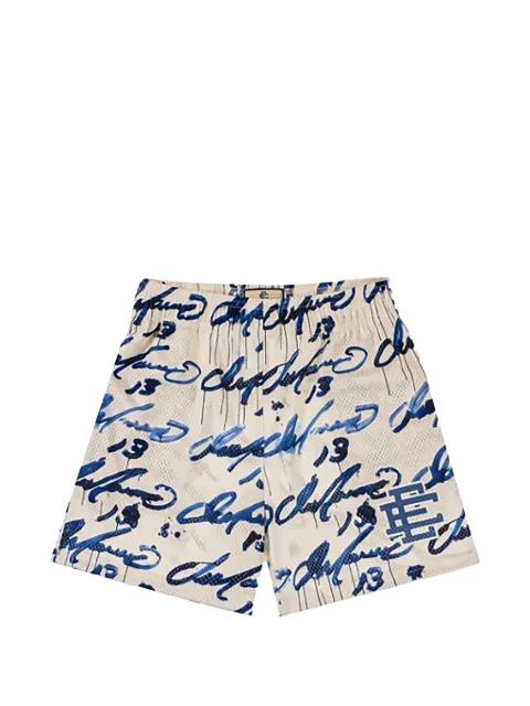 Tyrrell Winston graffiti-print shorts by ERIC EMANUEL