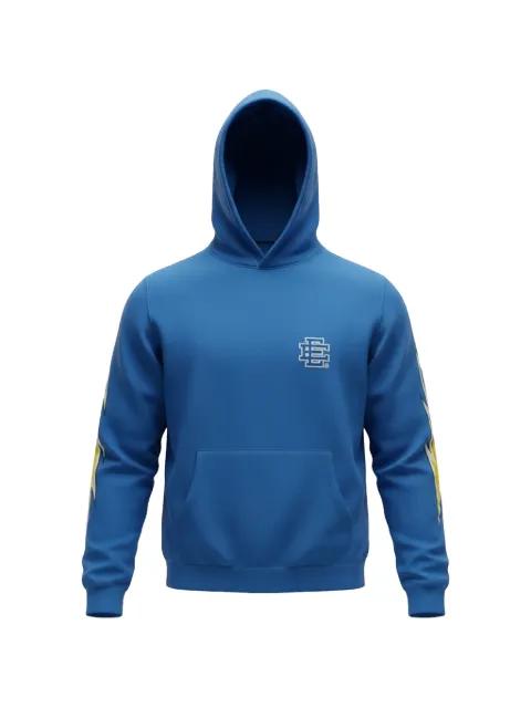 lightning bolt-print hoodie by ERIC EMANUEL