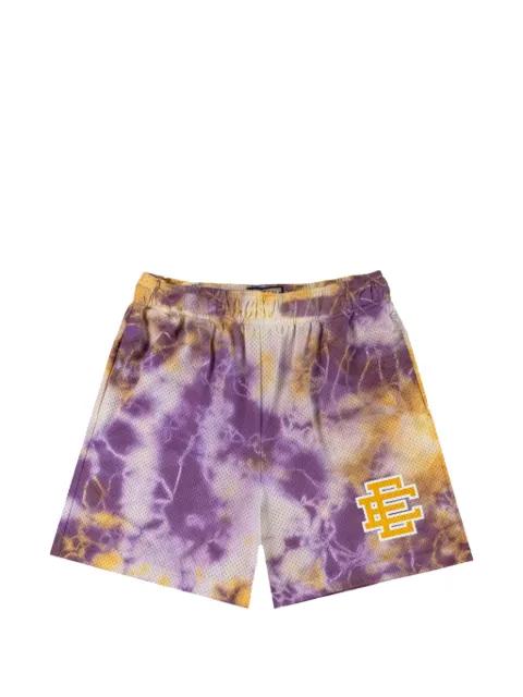 tie-dye mesh shorts by ERIC EMANUEL