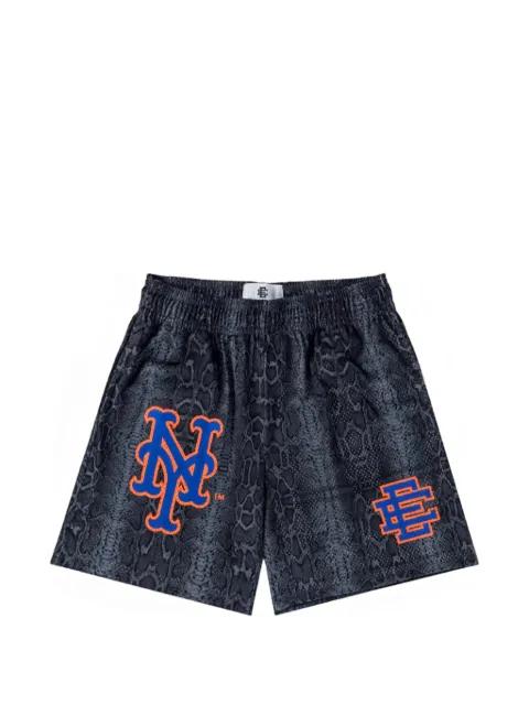 x NY Mets mesh shorts by ERIC EMANUEL