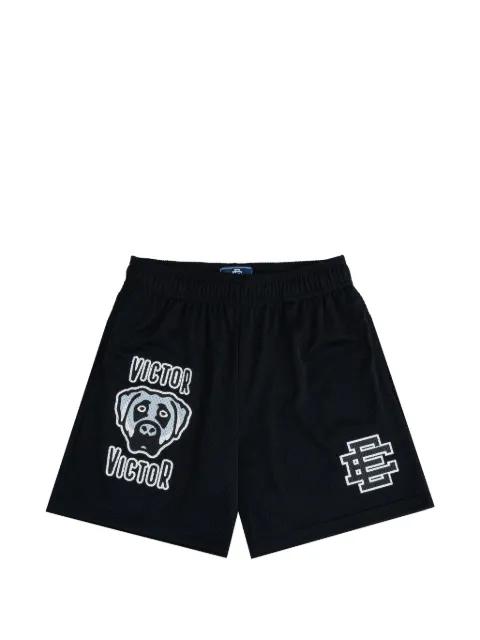 x Victor Victor graphic-print shorts by ERIC EMANUEL