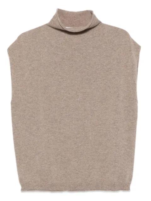 Aria sleeveless high-neck knit top by ERIKA CAVALLINI
