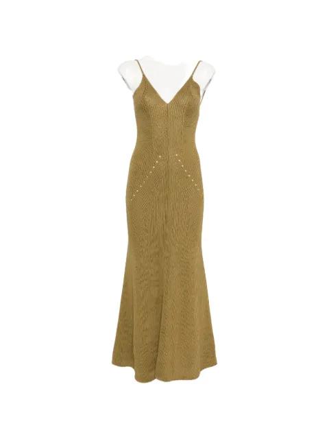V-neck embellished dress by ERIKA CAVALLINI