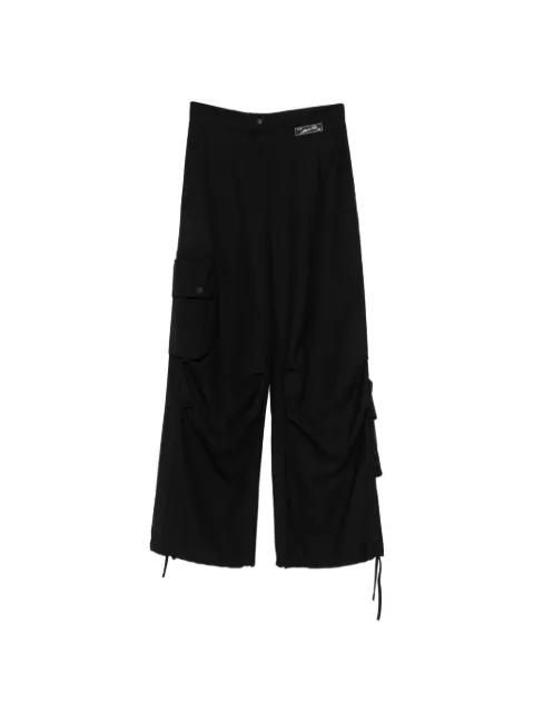 button-fastening cargo pants by ERIKA CAVALLINI