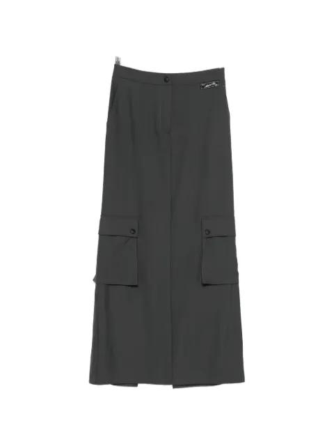 cargo-pocket maxi skirt by ERIKA CAVALLINI