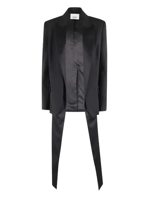 drape-detailed blazer by ERIKA CAVALLINI