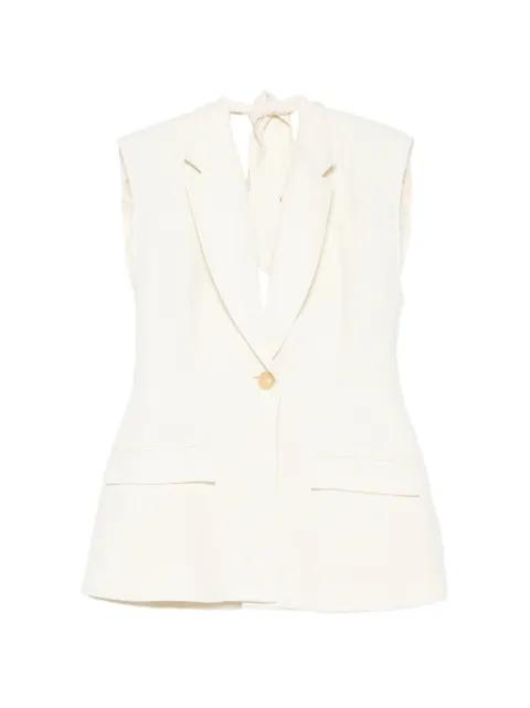 flap-pocket vest by ERIKA CAVALLINI