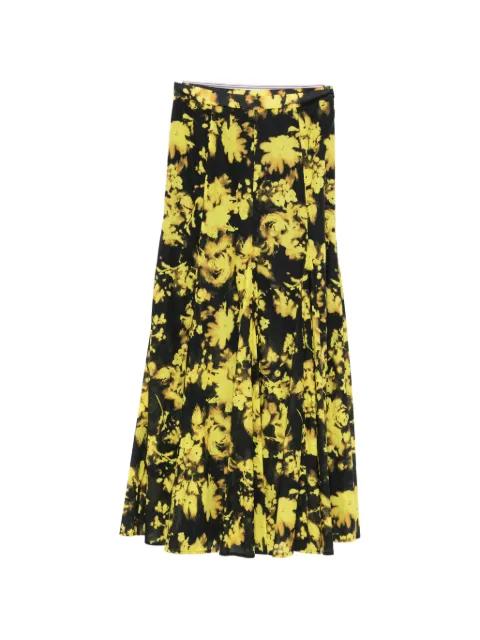 floral-pattern maxi skirt by ERIKA CAVALLINI
