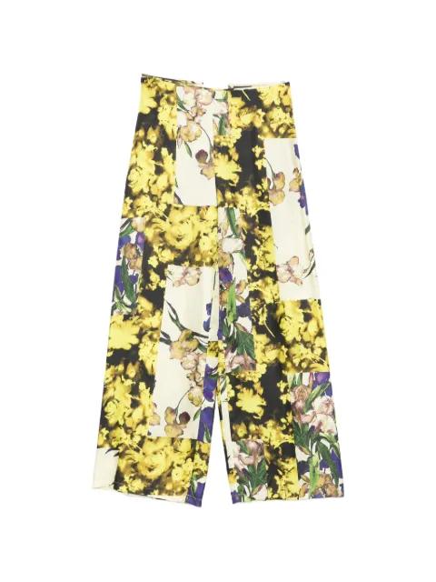 floral print trousers by ERIKA CAVALLINI