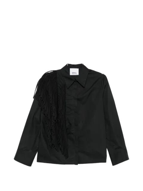 fringe-detail shirt by ERIKA CAVALLINI