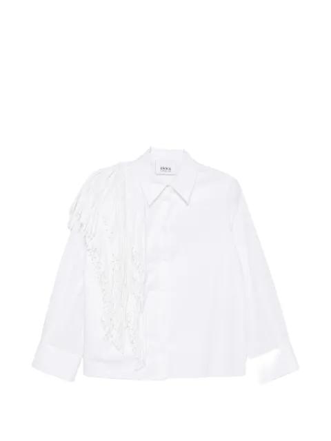 fringe-trimmed shirt by ERIKA CAVALLINI