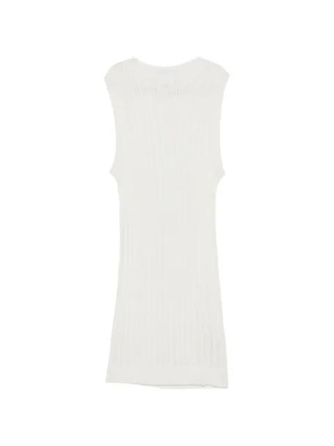 ribbed-knit sleeveless dress by ERIKA CAVALLINI