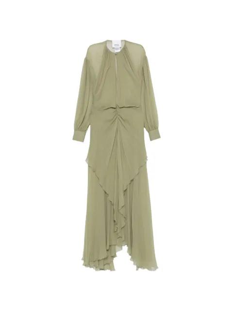ruffled asymmetric dress by ERIKA CAVALLINI