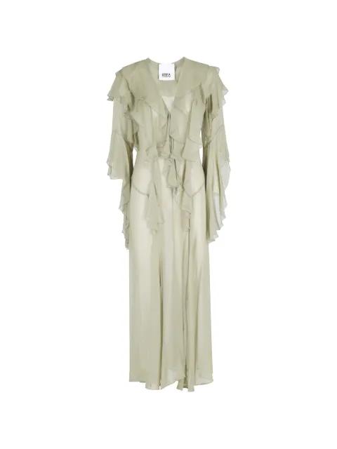 ruffled maxi dress by ERIKA CAVALLINI