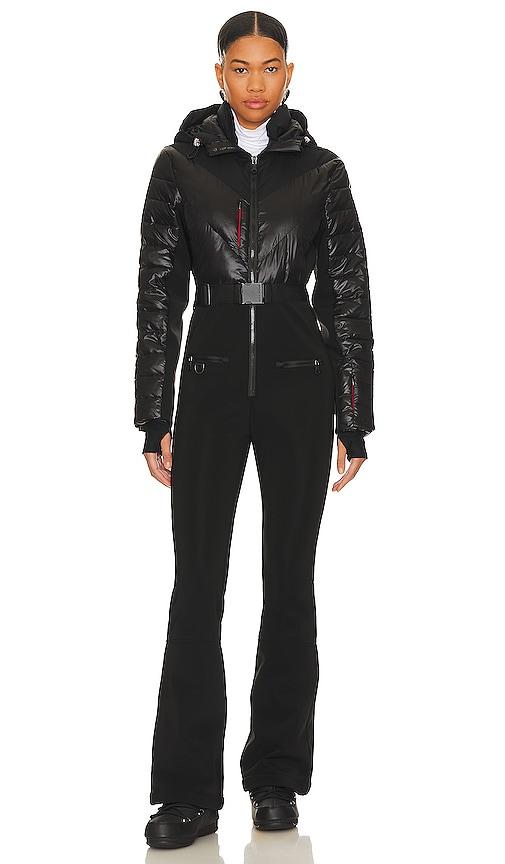 Erin Snow Clio Ski Suit in Black by ERIN SNOW