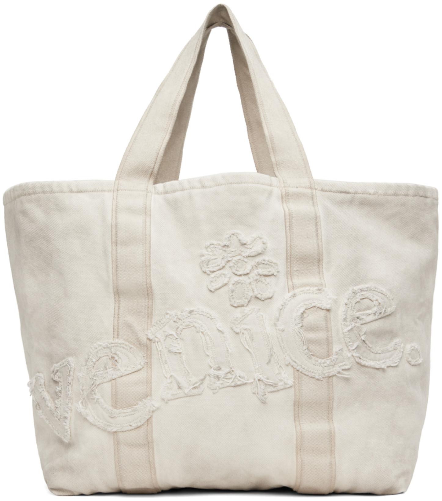 Beige Venice Tote by ERL